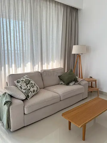 Light beige 3-seater sofa in perfect condition IKEA Kivik