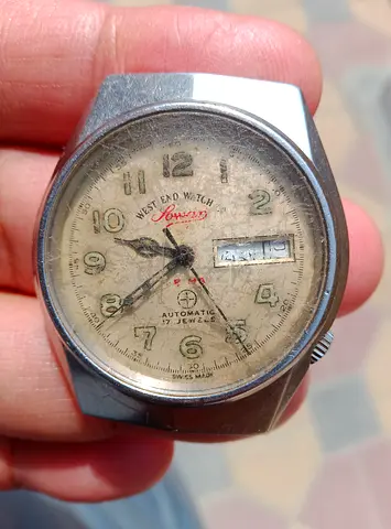 Vintage West End Watch Sowar Automatic 17 Jewels (for repair)