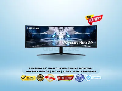 Samsung 49″ Inch Curved Gaming Monitor | Odyssey Neo G9 | 240 Hz | 5120 x 1440 | LS49AG954