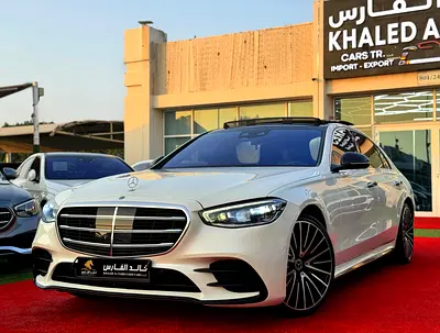 مرسيدس بنز S580 4MATIC 2021 بحالة الوكالة التامة وسعر عرض ممتاز.