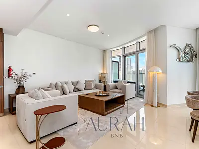 Luxury 3BR | Burj Khalifa Views | All Bills Included