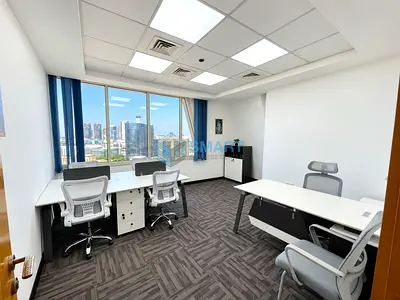 Furnished Office | 1 month Free l Marina & Sea View | Metro Access