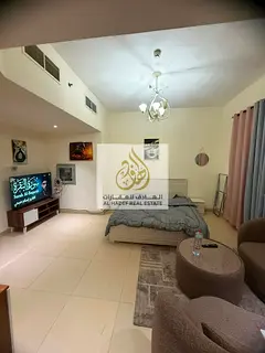 🏡 **Furnished Studio for Monthly Rent in Ajman – Yasmeen Towers** ✨ Enjoy comfortable living 
