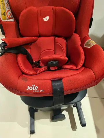 Joie i-Spin 360 Convertible Car Seat - Red, very good condition