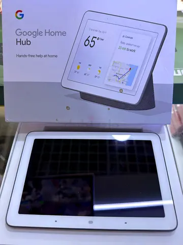 Google Home Hub (White) with original box - brand new just box open to take picture