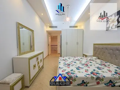Sharjah Al Taawun First Resident Duplex Villa Consisting of 5 Living Bedrooms Maid's Room with Bathroom 5 Bathrooms 2 Balconies with Direct Lake View