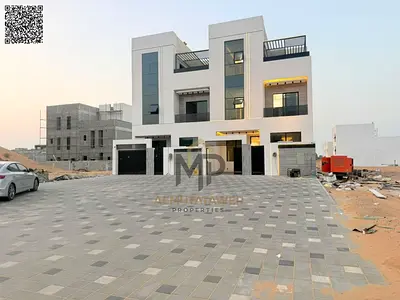 Townhouse for sale at ajman|al zahia|big parking|main road|5 master rooms,majlis, 2 halls| freehold|price including registration fees.