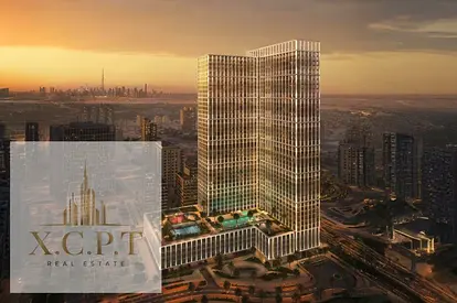 High-Rise Studio | Balcony | Pool & City View | Binghatti Vintage Majan