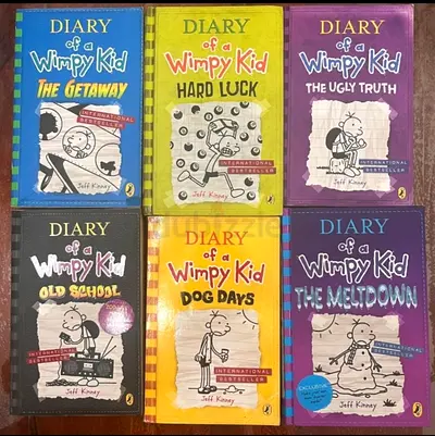 Collection of Diary of a Wimpy Kid