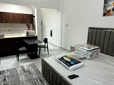 Fully furnished Studio apartment in Ajman | Real photos | Neat & clean furniture | Bills & internet included | Similar units subject to availability