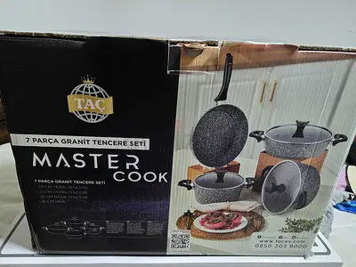 Master Cook 7-piece Granite Cookware Set - New in Box