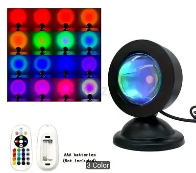 RGB LED Stage/Party Light with Remote - Small RGB Spotlight