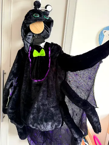 Halloween costume (spider)  for 2 to 4 year old child