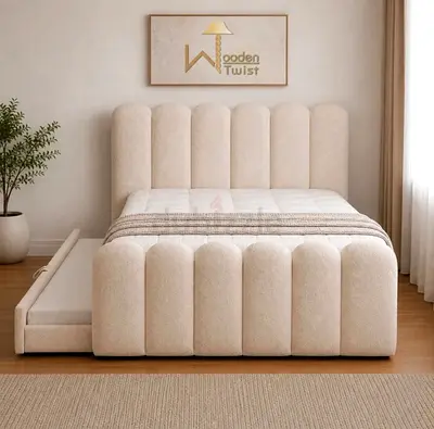 double bed for sale --Almost new > sharjah