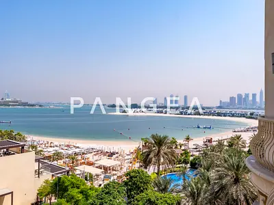 Rare Large Layout | Sea View | Prime Palm Living