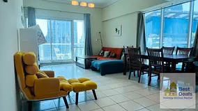 Furnished 1-Bed in Lake Terrace, JLT | High Floor & Spacious Balcony