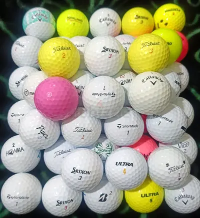 Premium Mixed Brand Golf Balls – Titleist, Callaway, TaylorMade, Srixon & More