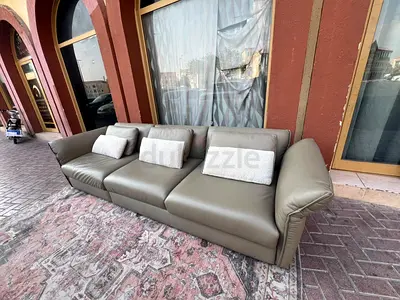 Amazing Condition ___three Seater Sofa Leather