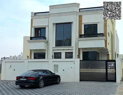 Modern 5BR Villa for Sale in Al Aamrah, Ajman | 100% Freehold | High-End Finishing