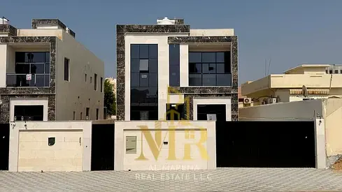 Villas for Sale in Al Rawda 1 – Ajman | 6 Master Bedrooms | 5,000 sq ft Land | Two Floors & Roof |