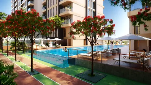 1 Bedroom Apartment with Study for Sale in Azha Park Residences, Tower A