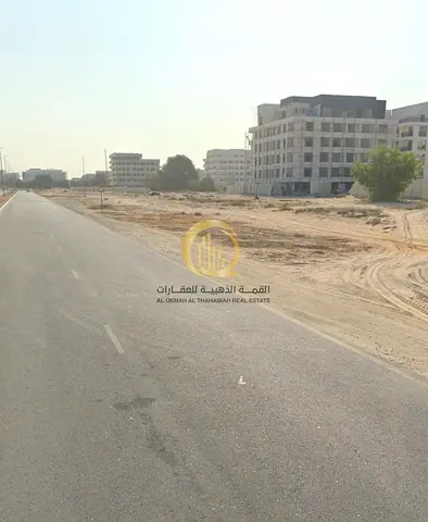 Commercial land for sale in the Muwaileh Commercial Area (Mu'askar Al Falah).