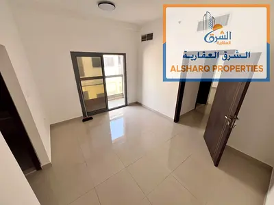 Second-floor unit – 1 bedroom + living room – balcony – 2 bathrooms – master bedroom – prime location – easy access to Dubai and Sharjah – spacious la