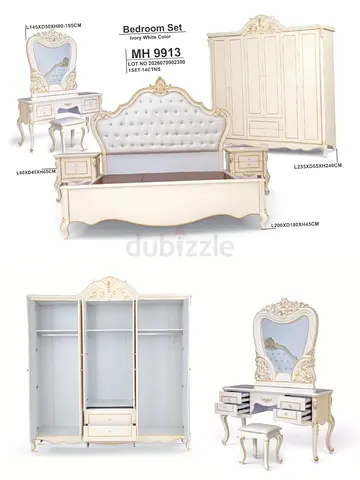 Brand New modern complete family Bedroom set king size 180cm 200cm available
