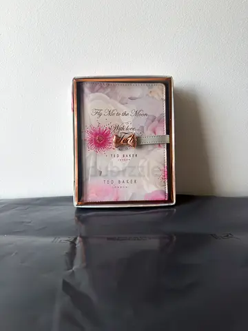 Ted Baker Travel Document Holder | Chelsea Border Passport Wallet | Pink