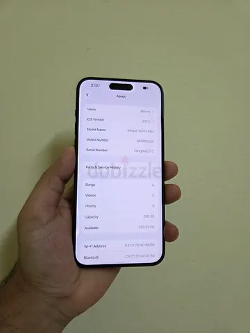 Iphone 15 Promax 256gb Esim Original