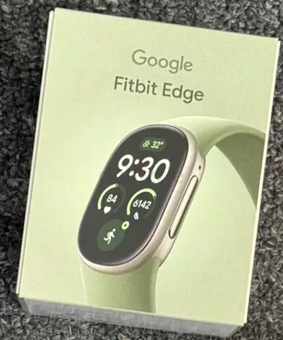 Google Fitbit Edge (Olive Green )– Brand New