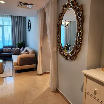 Luxury Furnished Apartment for Monthly Rent – Ajman Corniche ,The Residences 3 Bedrooms | Stunning