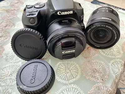 Canon EOS 250D with 50mm and 18-55mm Lenses (Good Condition)