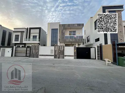 فيلا للبيع بعجمان منطق الياسمين ( 5 غرف ماستر + مجلس  +صالة كبيرة + مطبخ مجهز + غرفة خادمة )