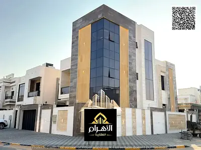 A two-story villa with a rooftop terrace is available for sale on Sheikh Mohammed bin Zayed Road; the price includes all registration and ownership fe