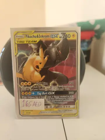 Pikachu and zekrom gx 33/181