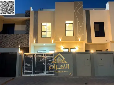 دفعة مقدمة 10 % فيلا فاخرة للبيع في الزاهية عجمان |تصميم مودرن بموقع مميز * تشطيب سوبر ديلوكس بتصميم شخصي يجمع بين الأناقة والراحة.