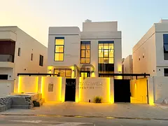 A luxurious villa for sale in Ajman, featuring high-end finishes and a modern design. Available for 