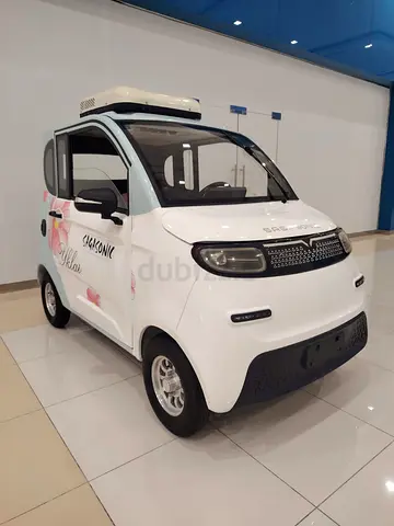 Mini Ac car For 4 Person 60v battery Strong Cooling   Acompact fully enclosed electric mini car
