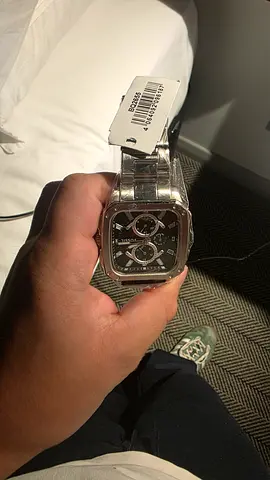 New Fossil Inscription Watch (BQ2655) - Stainless Steel / Black Dial