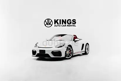 718 Spyder – Open-Top 4.0L Flat-Six Porsche | Insurance Included