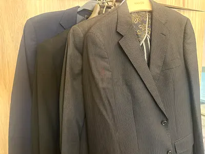 Men's Suits, Shirts, Shoes for sale, Must Go! Great deal. Selling due to lack of space!