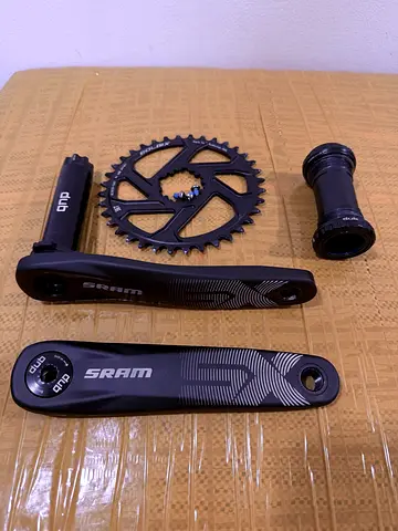 SRAM DUB EAGLE SX Crank set 170mm w/ SRam BB & 36t Goldix Chainring