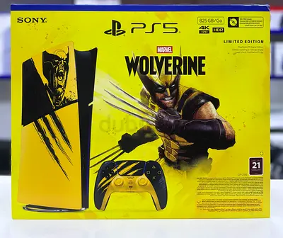 PlayStation 5 Limited Edition Marvel Wolverine Console (825GB) - Like New Box