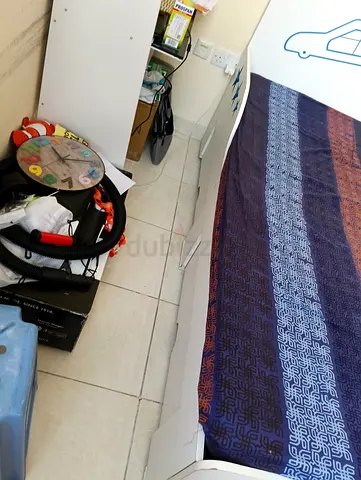 Single bed with mattress, PRICE IS NEGOTIABLE