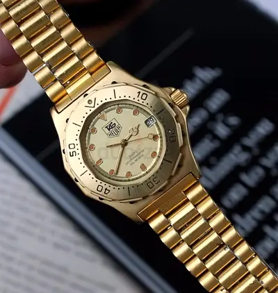 Gold TAG Heuer 3000 Men's Watch - Gold-played Stainless Steel