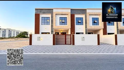 دفعة مقدمة 10 % فيلا فاخرة للبيع في عجمان |تصميم مودرن بموقع مميز * تشطيب سوبر ديلوكس بتصميم شخصي يجمع بين الأناقة والراحة.