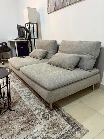 IKEA SÖDERHAMN 3-Seater Sofa Grey, Deep Seat, Washable Cover - Move out Sale!