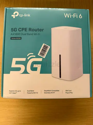 TP-Link Archer NX200 5G Wi-Fi AX1800Mbps Router with Sim