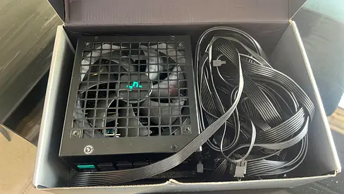 Corsair modular ATX Power Supply with cables - used, working